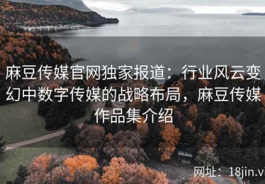 麻豆传媒官网独家报道：行业风云变幻中数字传媒的战略布局，麻豆传媒作品集介绍