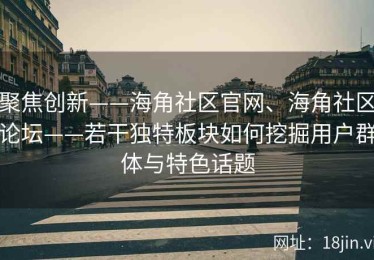 聚焦创新——海角社区官网、海角社区论坛——若干独特板块如何挖掘用户群体与特色话题