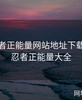 火影忍者正能量网站地址下载，火影忍者正能量大全