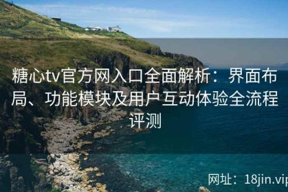 糖心tv官方网入口全面解析：界面布局、功能模块及用户互动体验全流程评测