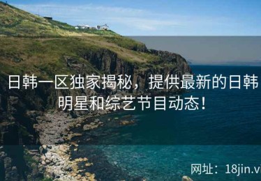 日韩一区独家揭秘，提供最新的日韩明星和综艺节目动态！