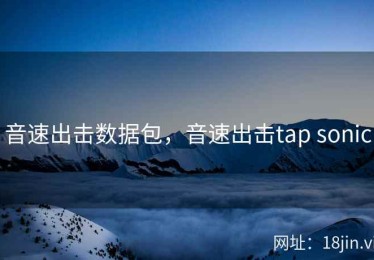 音速出击数据包，音速出击tap sonic