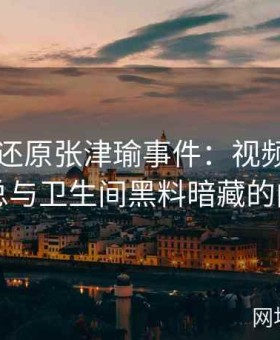 多角度还原张津瑜事件：视频记录中吕总与卫生间黑料暗藏的内幕
