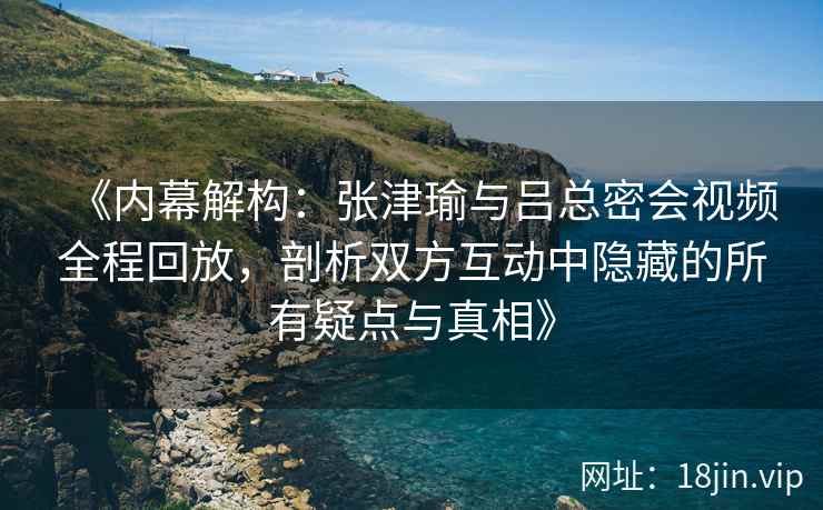 《内幕解构：张津瑜与吕总密会视频全程回放，剖析双方互动中隐藏的所有疑点与真相》